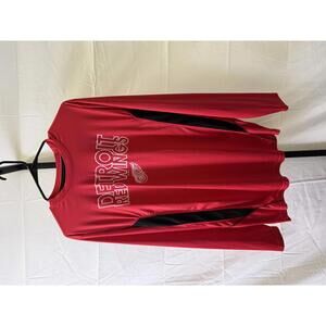 Detroit Red Wings Men's Long Sleeve Activewear Shirt